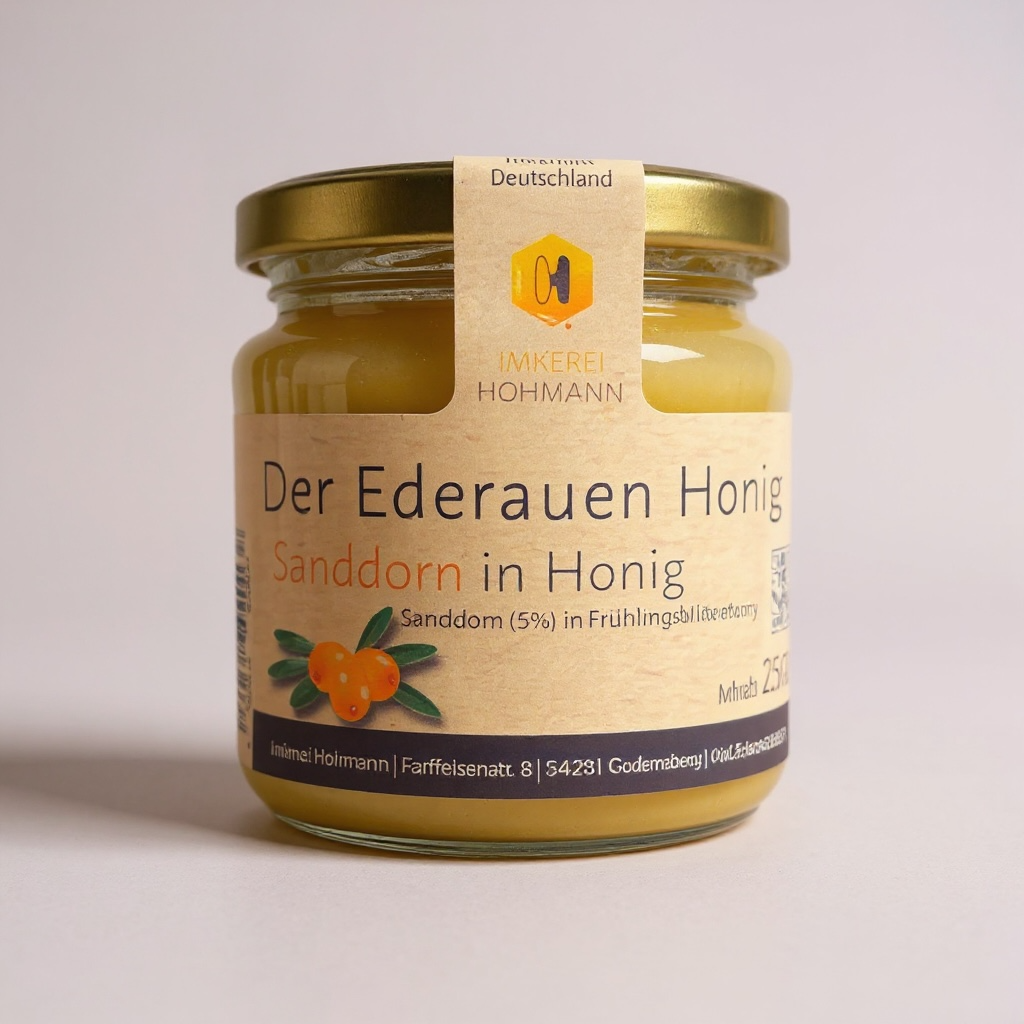 Sanddorn in Honig