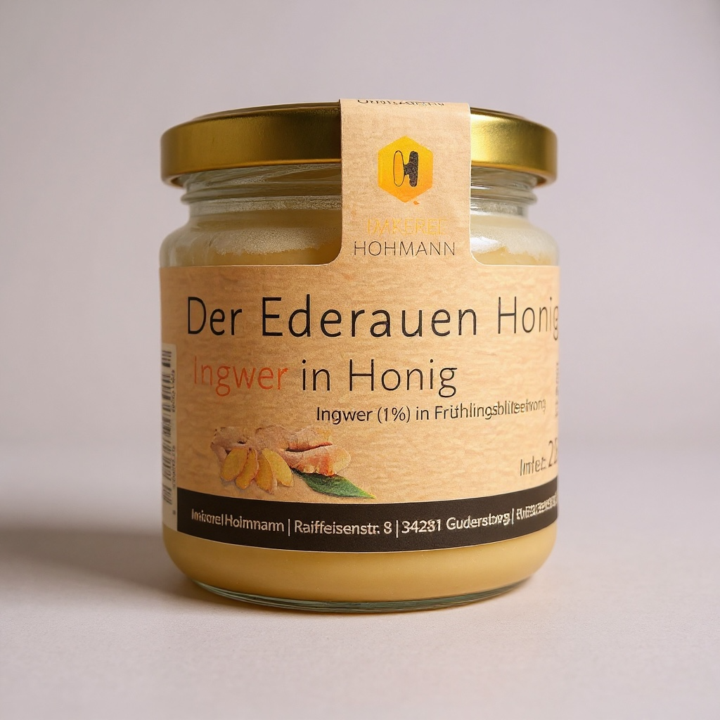 Ingwer in Honig